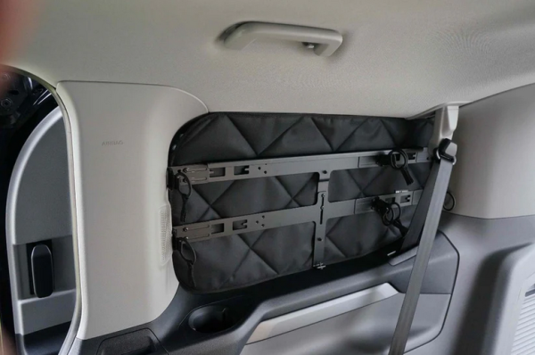Felleisen Packtaschen Ford Tourneo Custom V710 / VW neuer Transporter (kurzer Radstand) mit Gurt